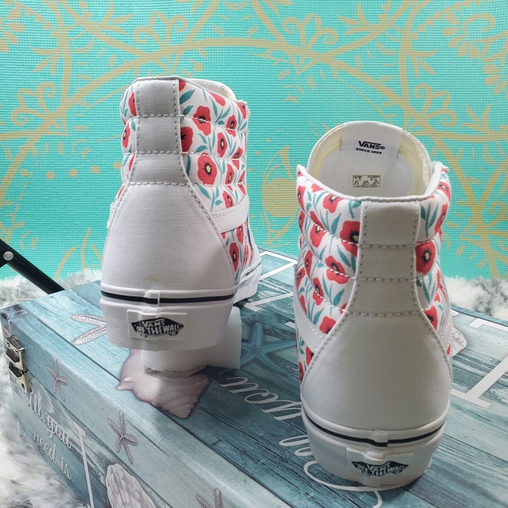 Vans sk8-HI Flowers 💐😍 (CL) - Picture 8 of 14
